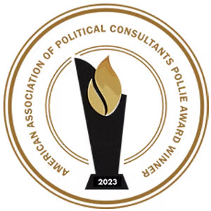 American Association of Political Consultants Pollie Awards Winner 2023